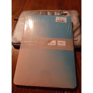 New KECC Silver Blue Pink  MacBook New Air 13"  Sleeve Protection Kit